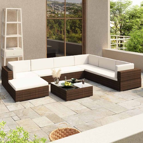 Set divani giardino pz - giardino, 8