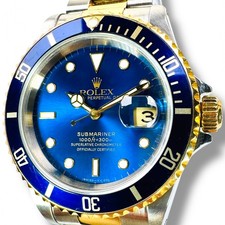 Rolex Submariner 16613 quadrante blu 40 mm