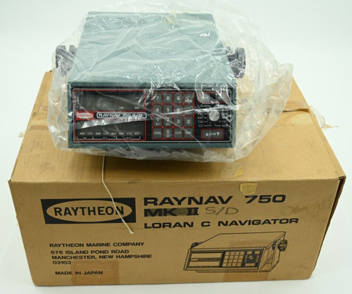 Raytheon raynav 750 loran - 750, s/d