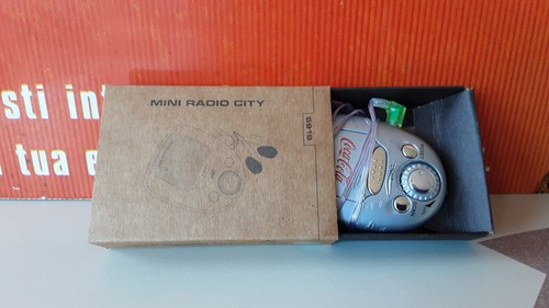 Coca cola mini radio city - cola,