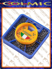 Mascotte piombo Colmic Ticino gr 120 piombini spaccati 10 - 8 - 6 - 4 - 2