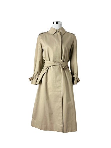 Vintage burberry trench coat - trench,
