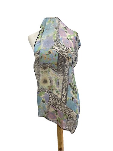Sciarpa seta multicolore