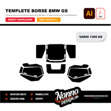 Templete BMW GS Borse VARIO