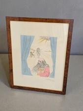 Salvador Dali (1904-1989) - Thalia (Goddess of Comedy) Stampa su carta - Firmato