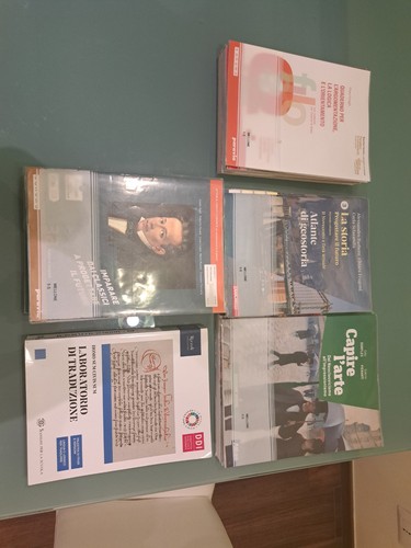 Lotto libri quinta superiore - libri,