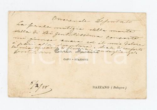 1888 bazzano carlo muccini - bazzano,
