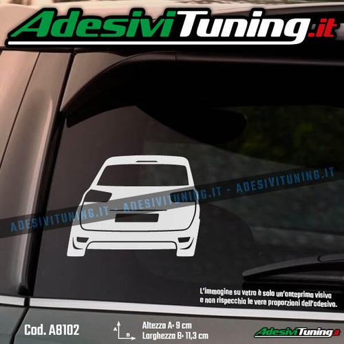 Adesivo profilo posteriore - adesivo,