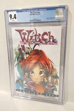 RARO DISNEY W.I.T.C.H. & KYLION 2004 Comic Con Esclusivo Flip Book Promo CGC 9.4