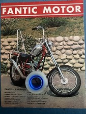 Rara Pubblicita’ Moto FANTIC MOTOR CHOPPER del 1972