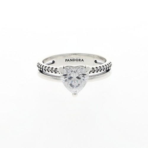 Anello cuore doppia fascia