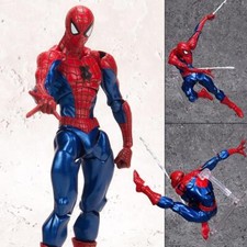 Modellino giocattolo Kaiyodo Revoltech Amazing Yamaguchi Spider-Man 16 cm nuovo con scatola