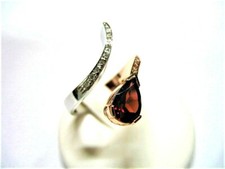 ANELLO SERPENTE CON GOCCIA DI