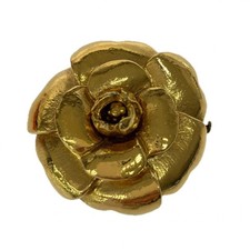 CHANEL Spilla Rosa Tono Oro