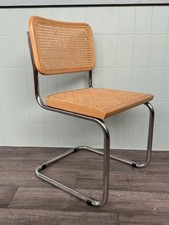 Sedia Vintage Anni 80 Made In Italy Nello Stile Di Marcel Breuer Cesca Gavina