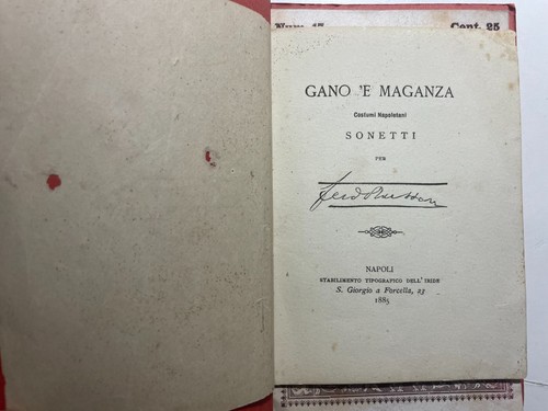 Rarissimo libro opera prima - opera,