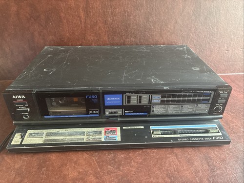 Aiwa f350 stereo tape cassette - stereo,