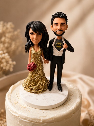 Statuina cake topper