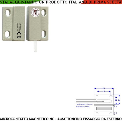 Contatto magnetico micro - contatto,