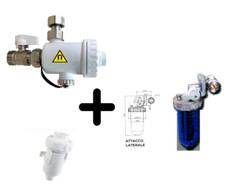 Kit Defangatore 3/4 + Addolcitore + Neutralizzatore Per Caldaie Condensazione