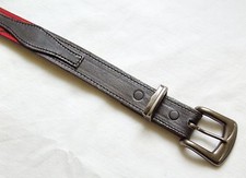 Cintura in pelle rossa 0536-2