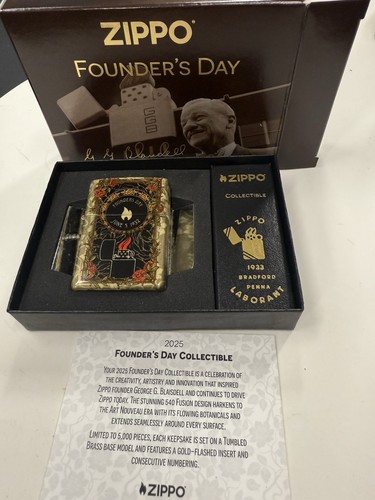 Accendino zippo 2025 - zippo, founder's