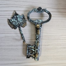 Set Completo Cavatappi Vintage A Forma Di Chiave Con Gancio A Foglia Di Vite