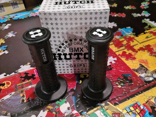 Hutch bmx grip nero jdb - hutch,
