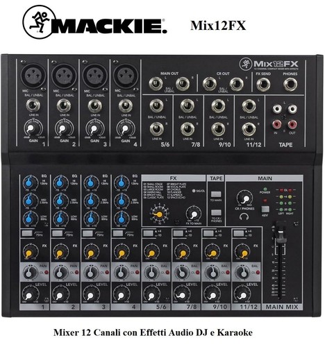 Mackie mix12fx mixer - mackie,