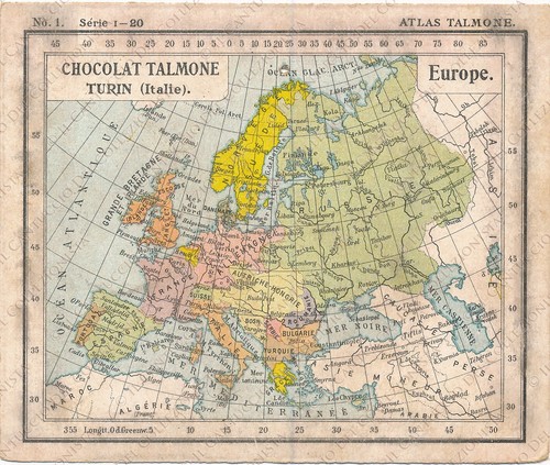Europe atlas talmone chocolat - talmone,