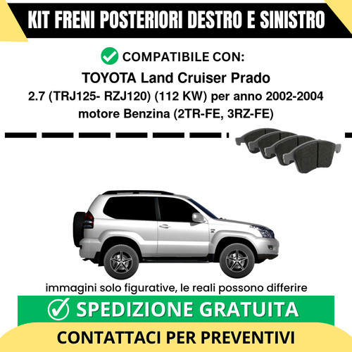 Pastiglie freno posteriori - freno,