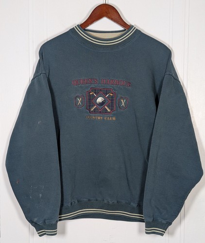 Felpa vintage queens harbor - vintage,
