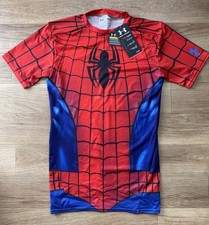 RARA Camicia a Compressione Spider-man Under Armour Alter Ego Uomo MED NUOVA CON ETICHETTE