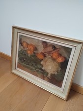 Quadro vintage a olio –