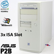 3x ISA SLOT COMPUTER ASUS P2B