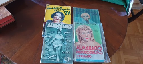 Cinema almanacchi anni 30 - cinema,,
