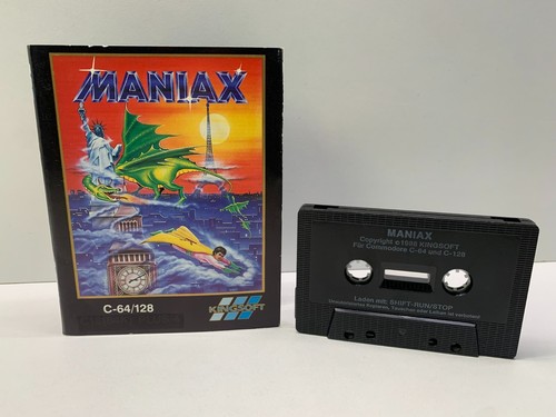 Maniax commodore 128 c64 - maniax,