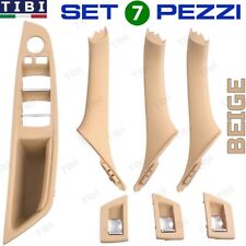 Set Maniglie Interne Anteriori + Posteriori per BMW Serie 5 F10 F11 M5 [ BEIGE]