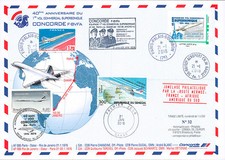 Maxi FDC FRANCE-SENEGAL-BRESIL