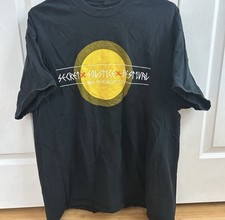 T-shirt nera Radiohead Secret