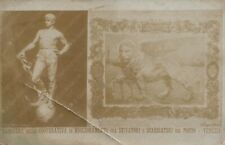 VENEZIA Bandiera Cooperativa Miglioramento Stivatori Scaricatori Porto Cartolina