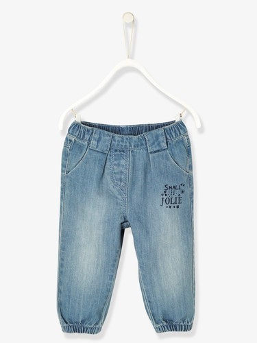 Jeans bambina con elastico - , in