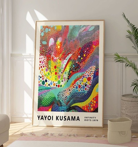 Stampa yayoi kusama infinity - stampa,