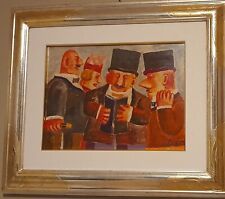 Franz Borghese Olio Su Tela