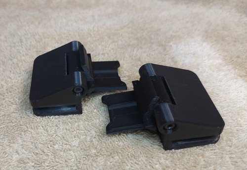 Turntable dust cover hinge - cover,