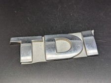 VOLKSWAGEN VW TDI LOGO SIGLA EMBLEMA FREGIO STEMMA SCRITTA BADGE TARGA TARGHETTA