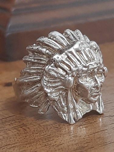 Anello argento 925 uomo moto - 925,