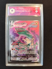 Carta Pokémon PSA 10 RAYQUAZA VMAX #20 TG20/TG30 Hyper Set ASTRI LUCENTI GRAAD V