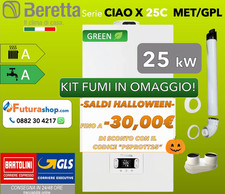 Caldaia a Condensazione Beretta CIAO X 25 kW MET/GPL Cod.20197875 + Kit Fumi