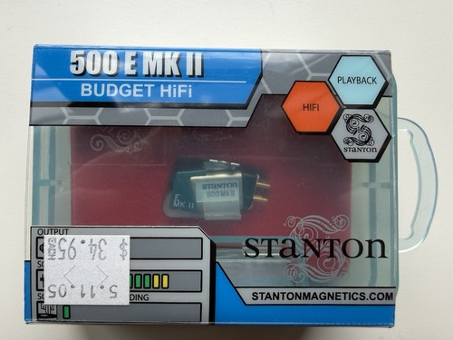 Cartuccia stanton 500 mkii e - e,